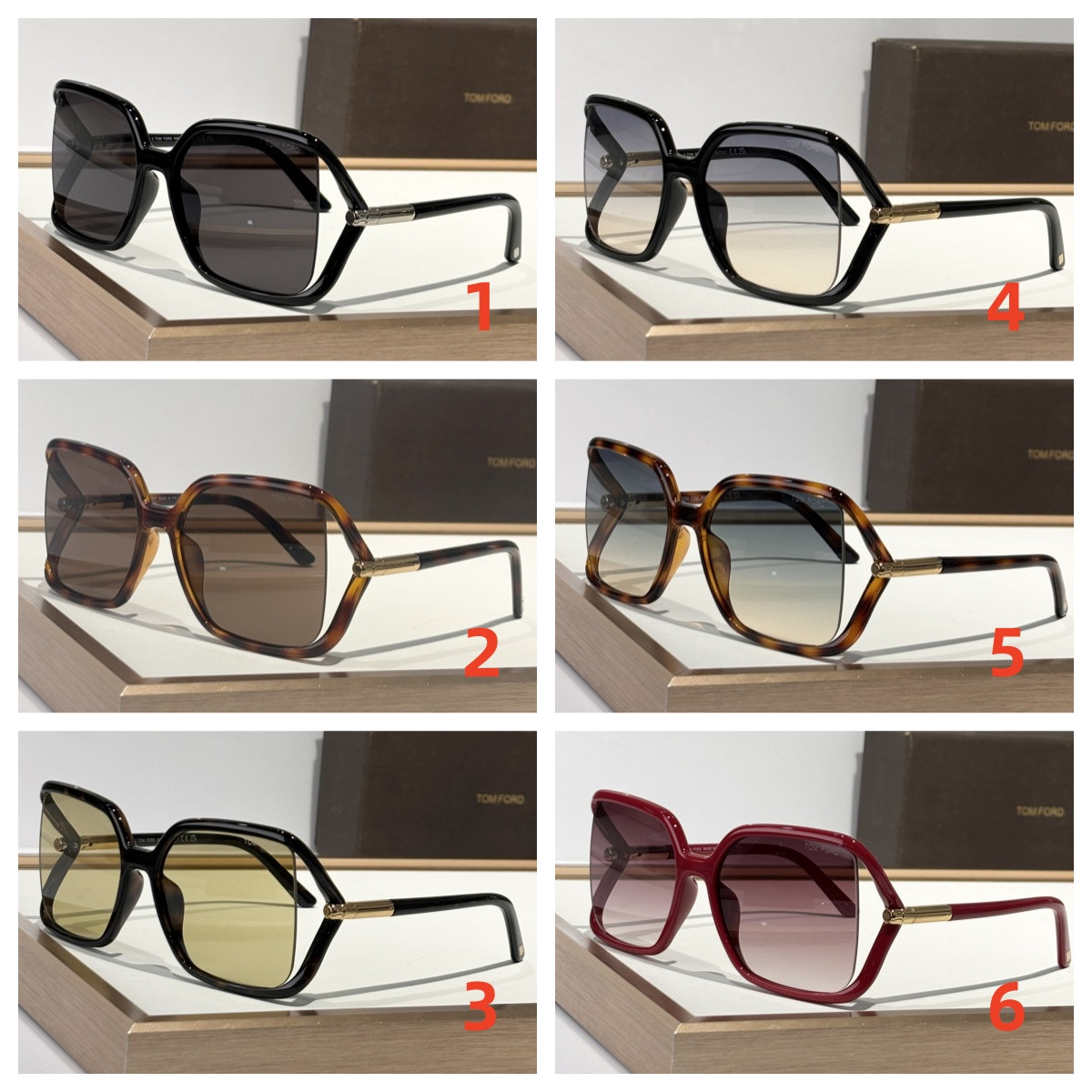 t0m F0rd glasses ft1089 solange 60-17-120