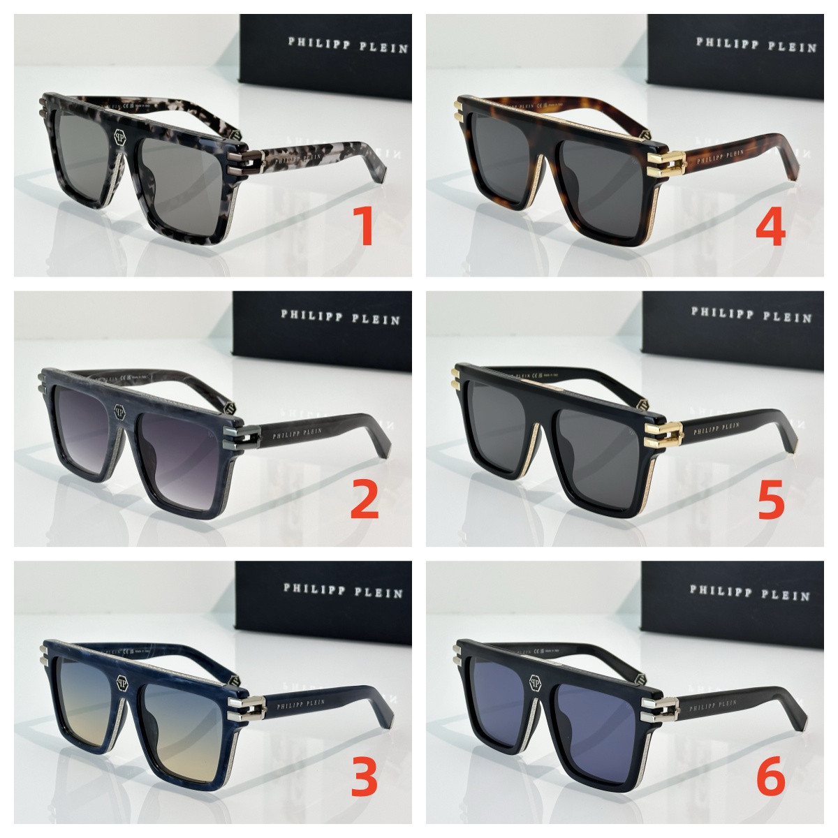 phi1ipp P1ein glasses spp98m 56-19-145