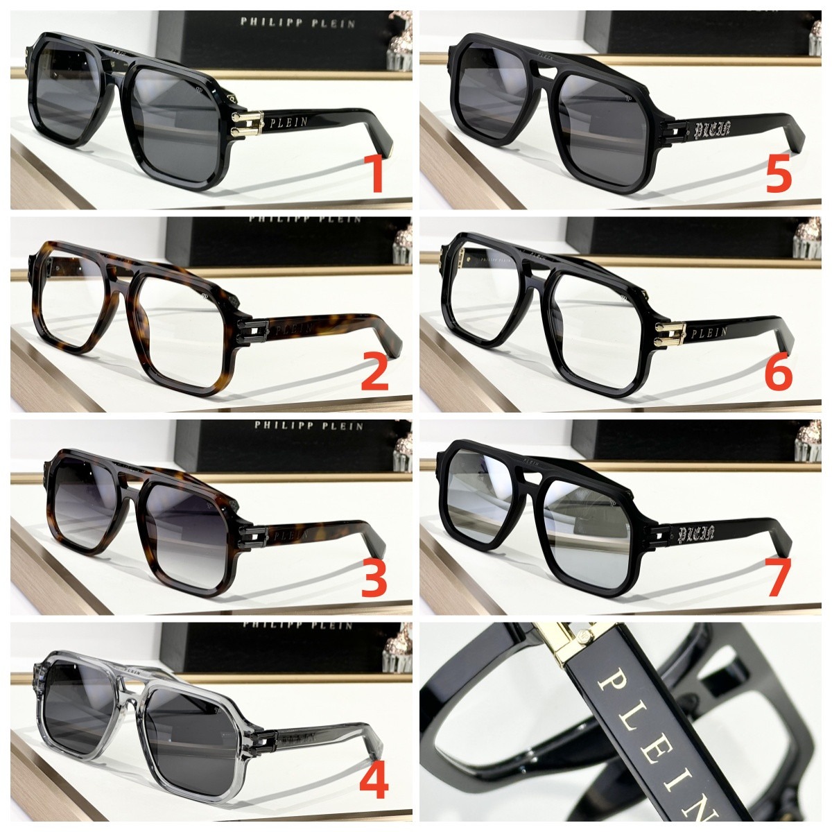 phi1ipp P1ein glasses spp138 57-22-145