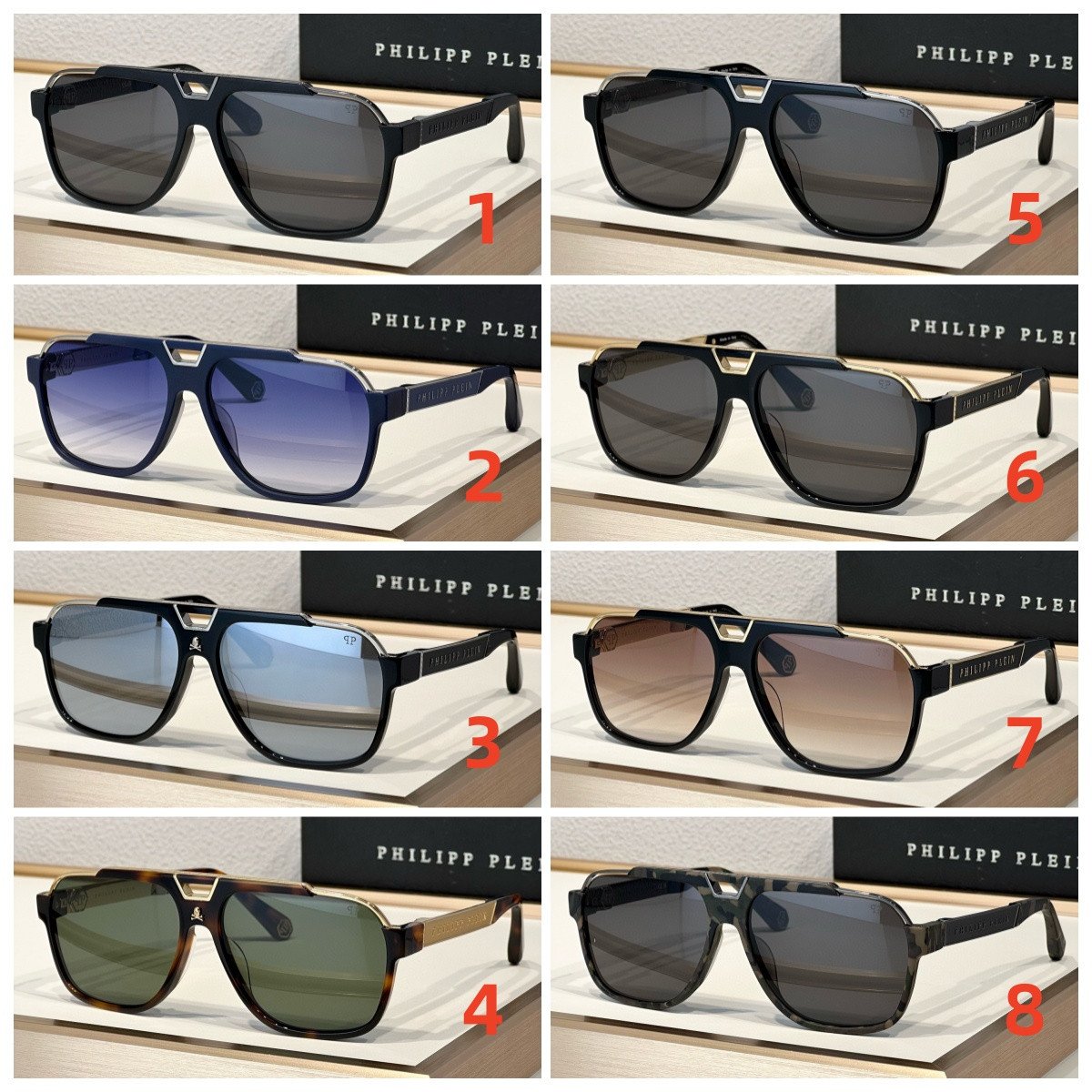 phi1ipp P1ein glasses spp046m 61-15-145