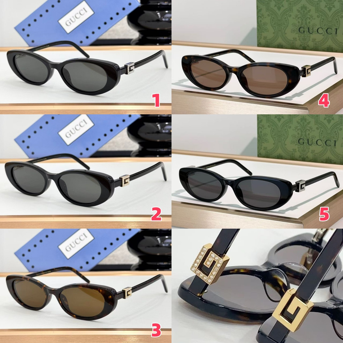 G*u*i glasses gg1680s 52-17-140