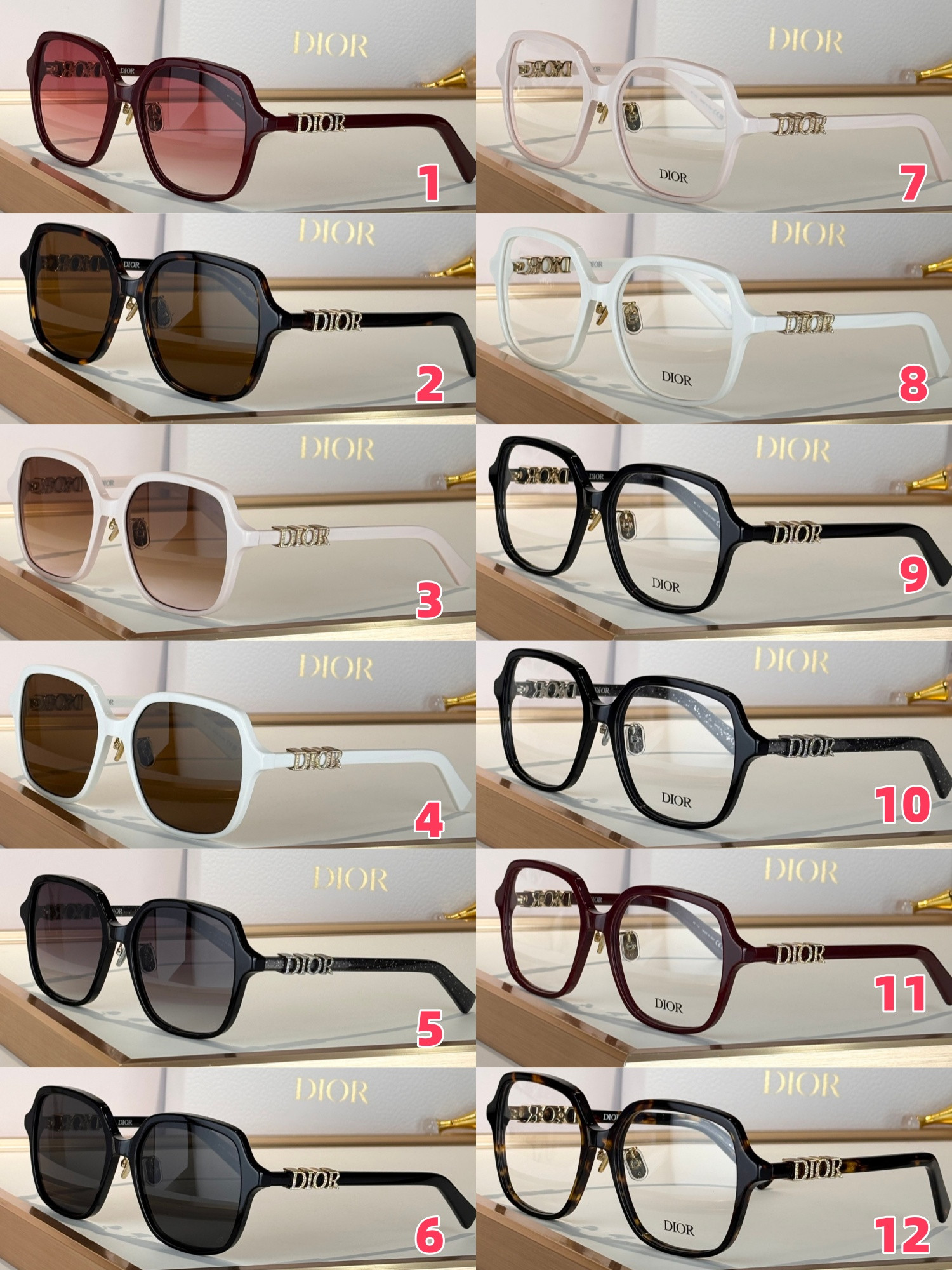 D*or glasses D*or treasure s1f 56-18-145