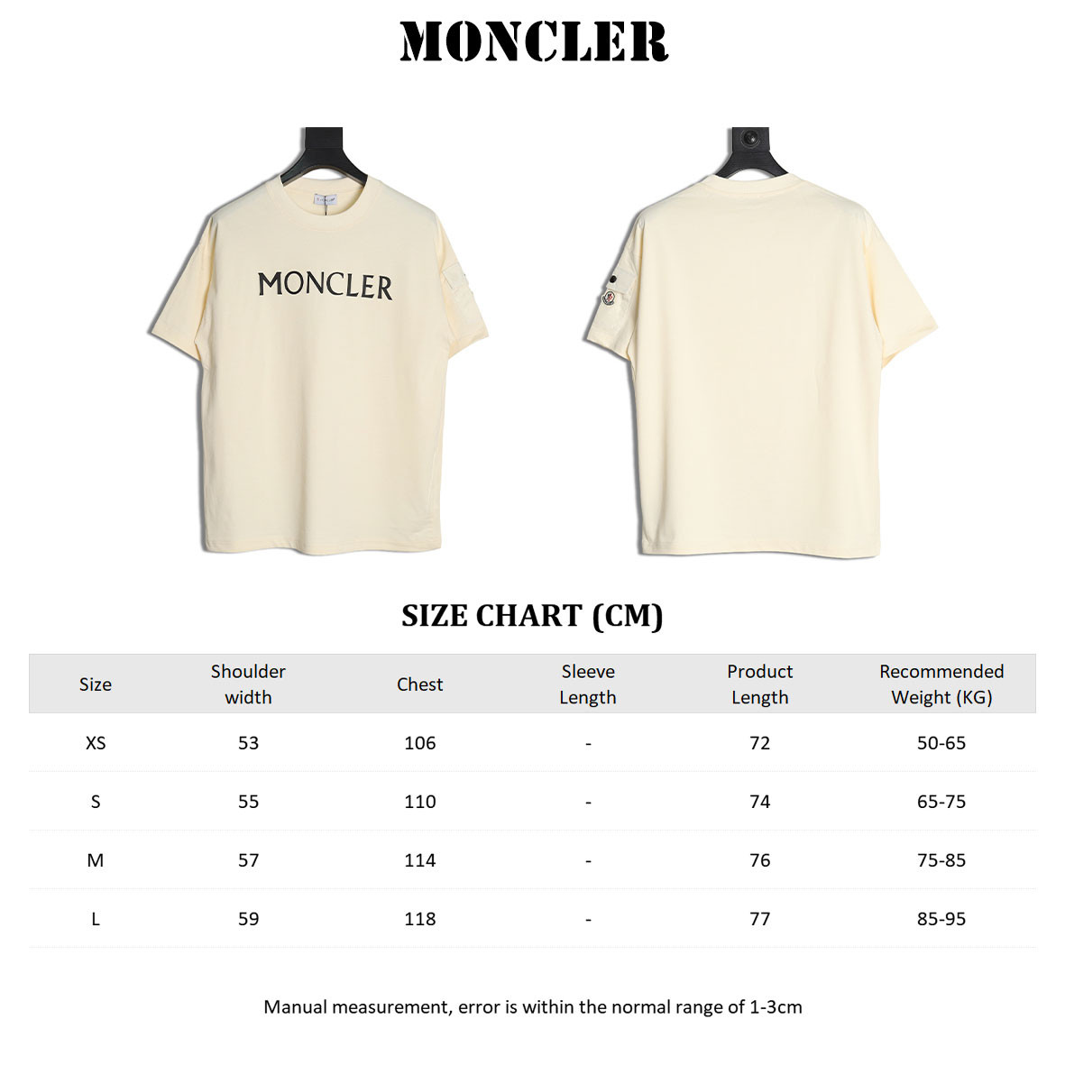 M0nc1er short-sleeved t-shirt