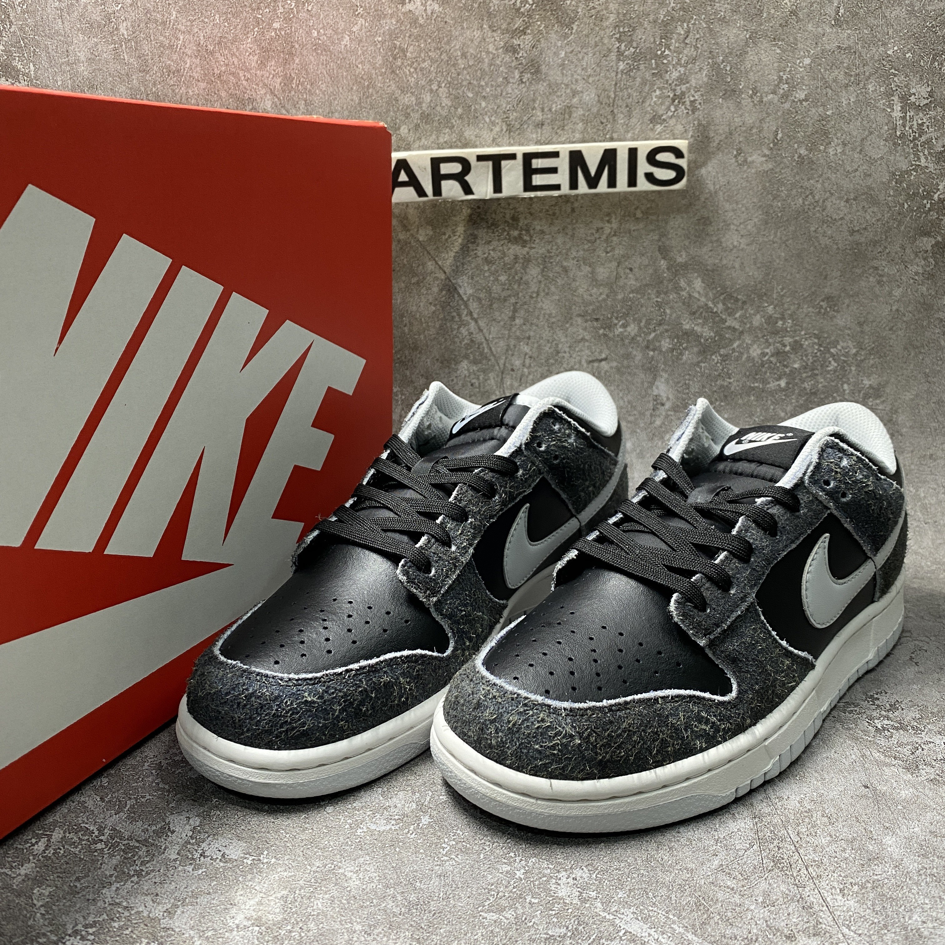 nike dunk low preM1vm animal pack zebra