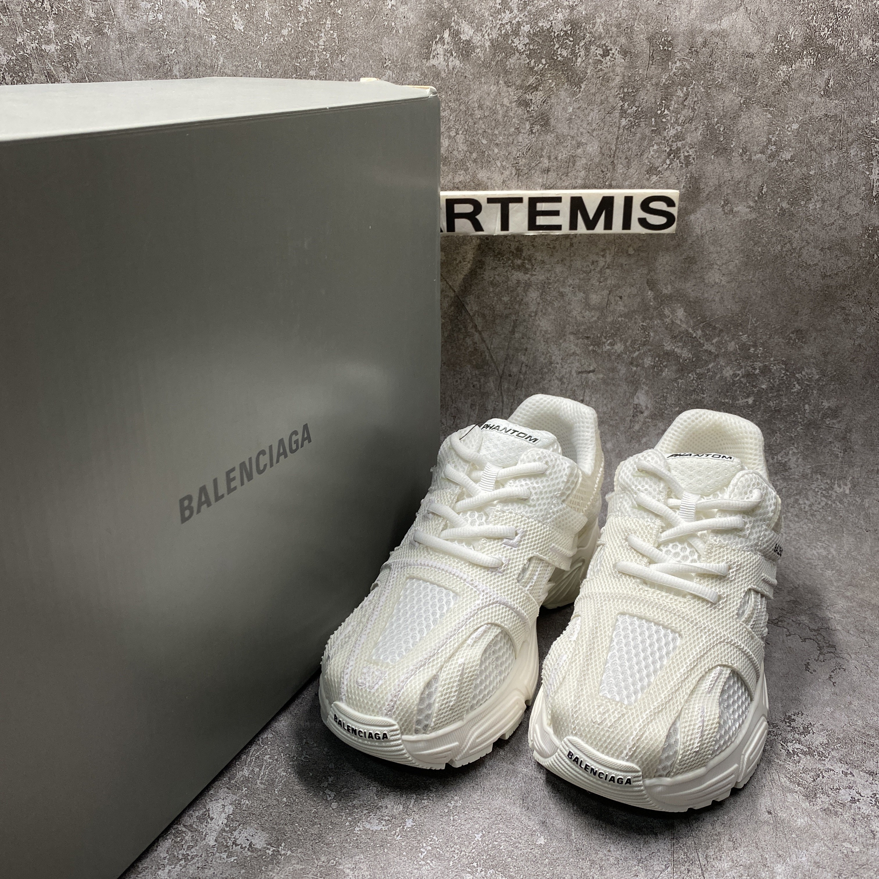 balenciga phanT0m sneaker white
