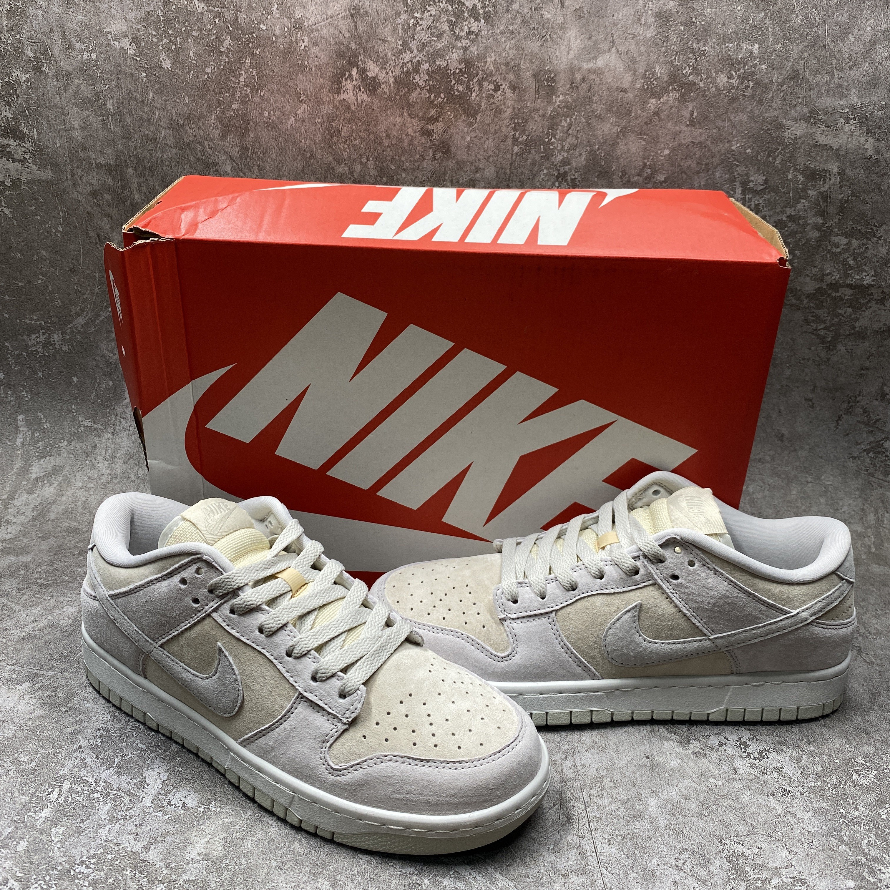 nike dunk low preM1vm vast grey