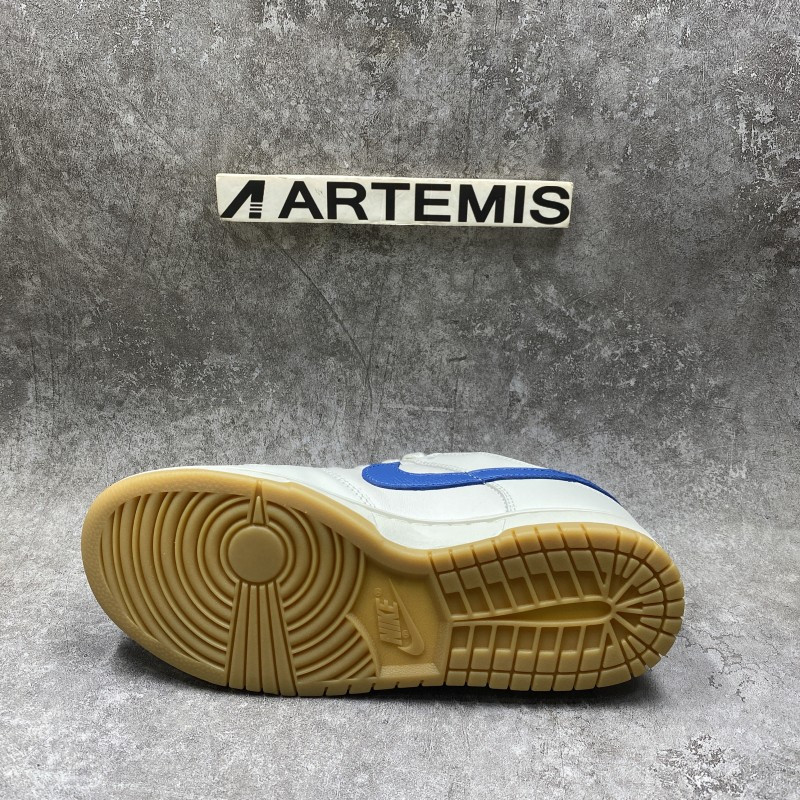 nike dunk low “sail blue” with gum botT0ms