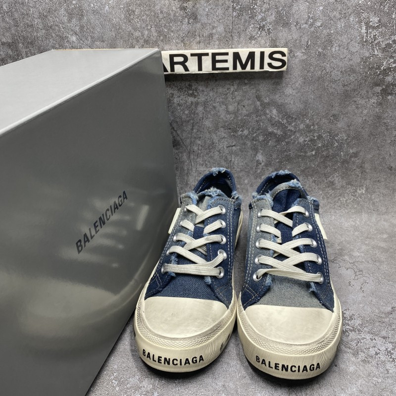 balenciga pairs low mule destroyed - De*1m