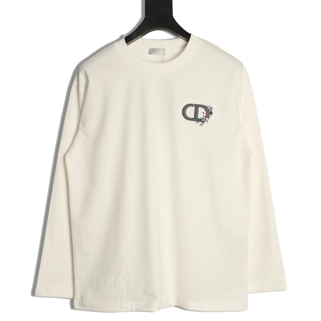 D*or 26ss long-sleeved t-shirt