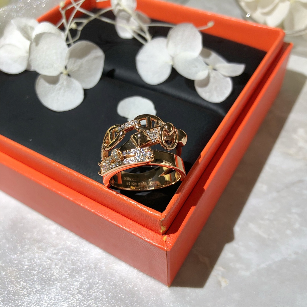 H**mes belt buckle ring