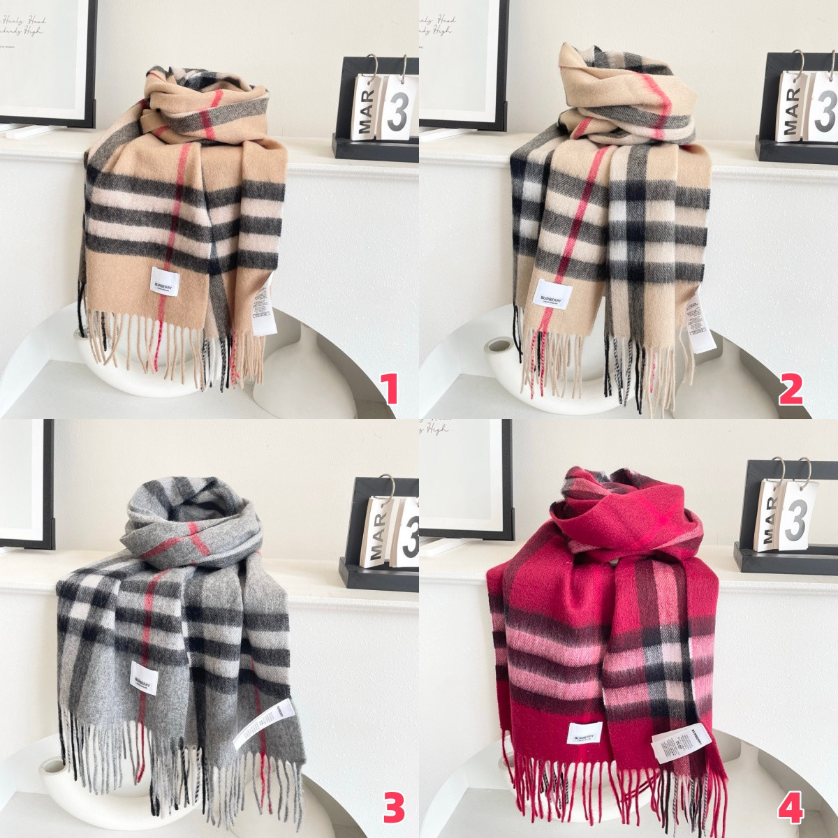 B**rry scarf 45x210cm