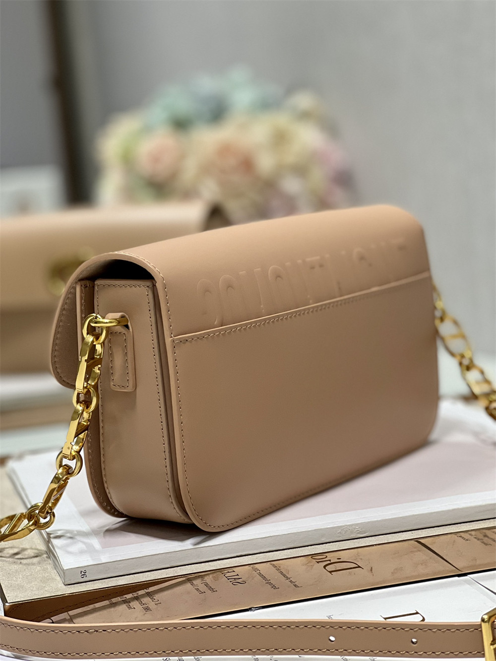 D*or 30 montaigne avenue pink 22.5 x 12.5 x 6.5 cm
