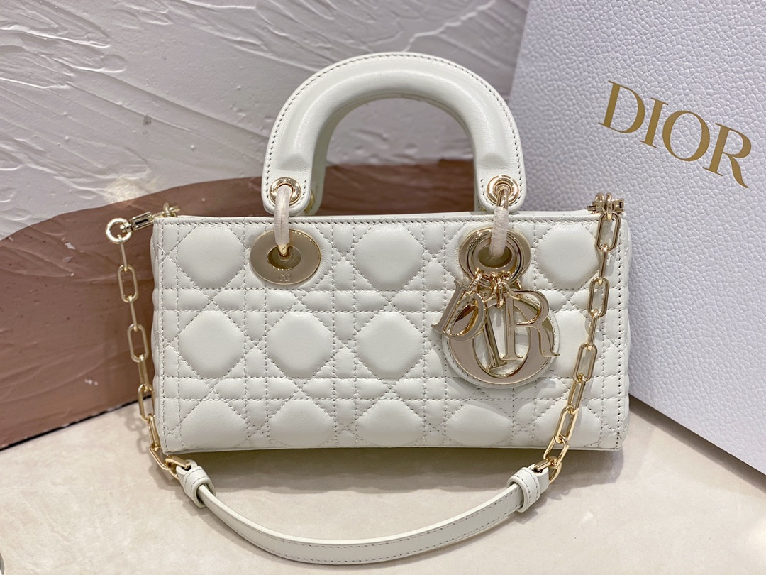 D*or small lady d-joy bag latte