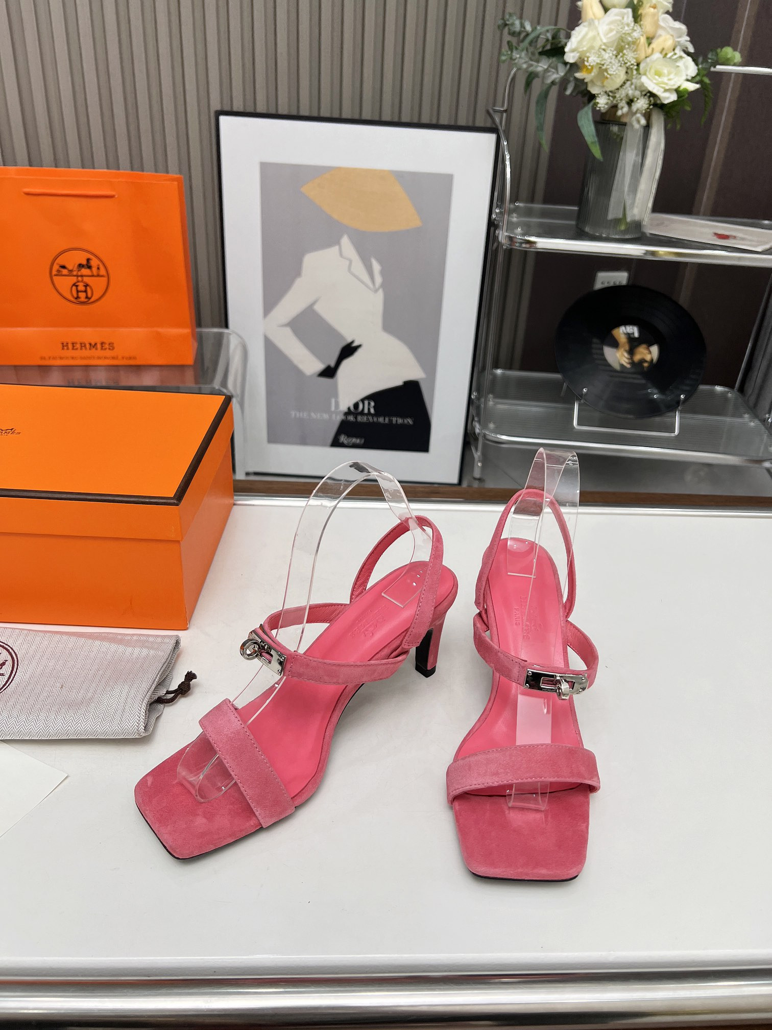 ua H**mes glamour 95 sandal