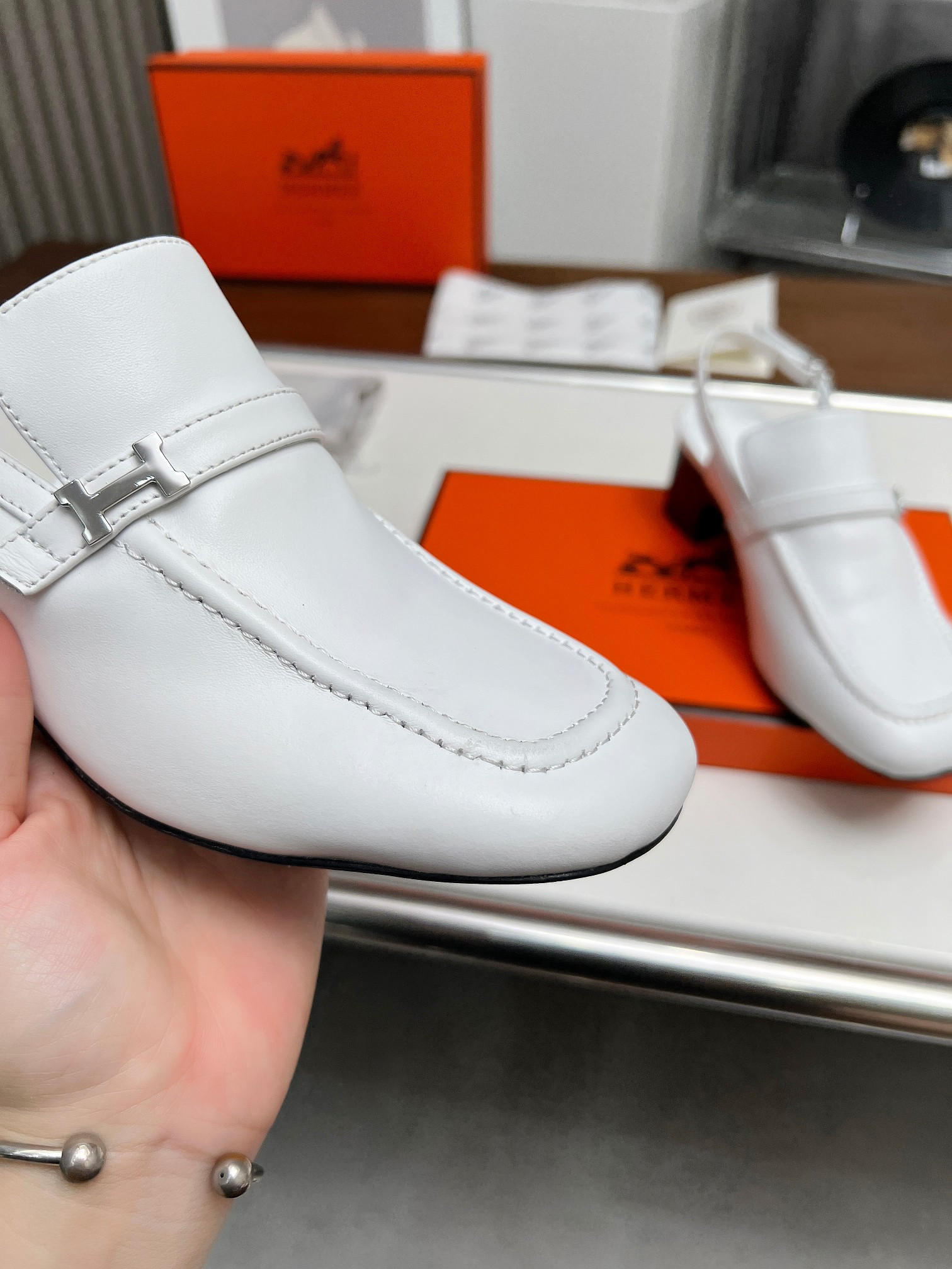 ua H**mes infinie 50 pump