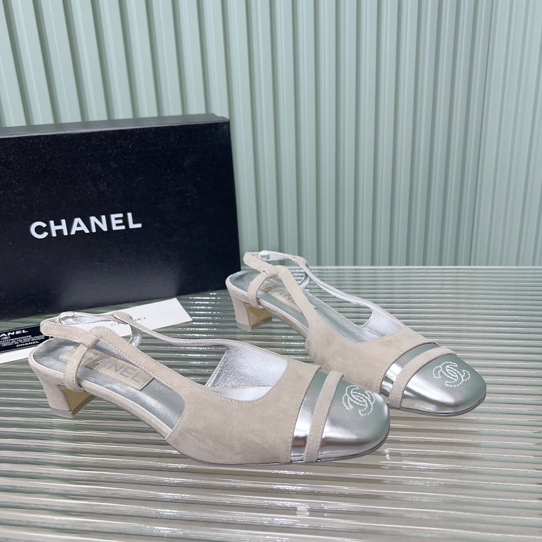 ua Ch*el slingbacks