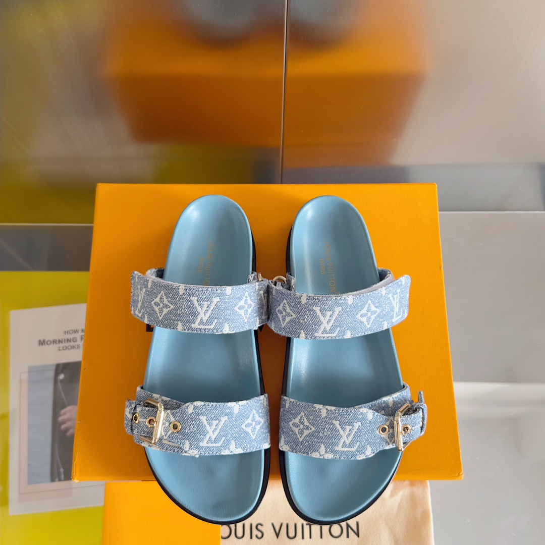 LV Bom Dia Flat Comfort Mule