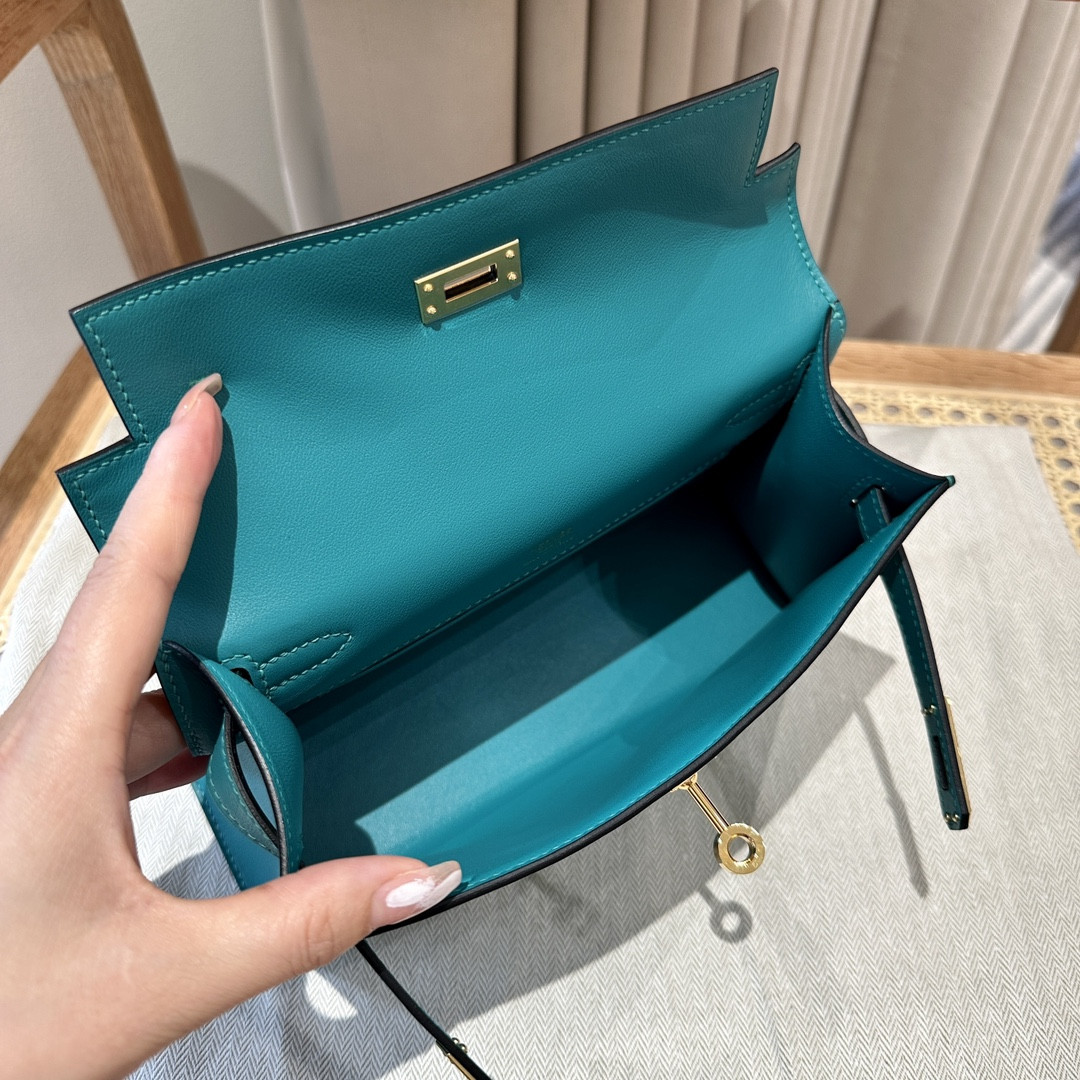H**mes kelly mini swift 22 22×7×13cm