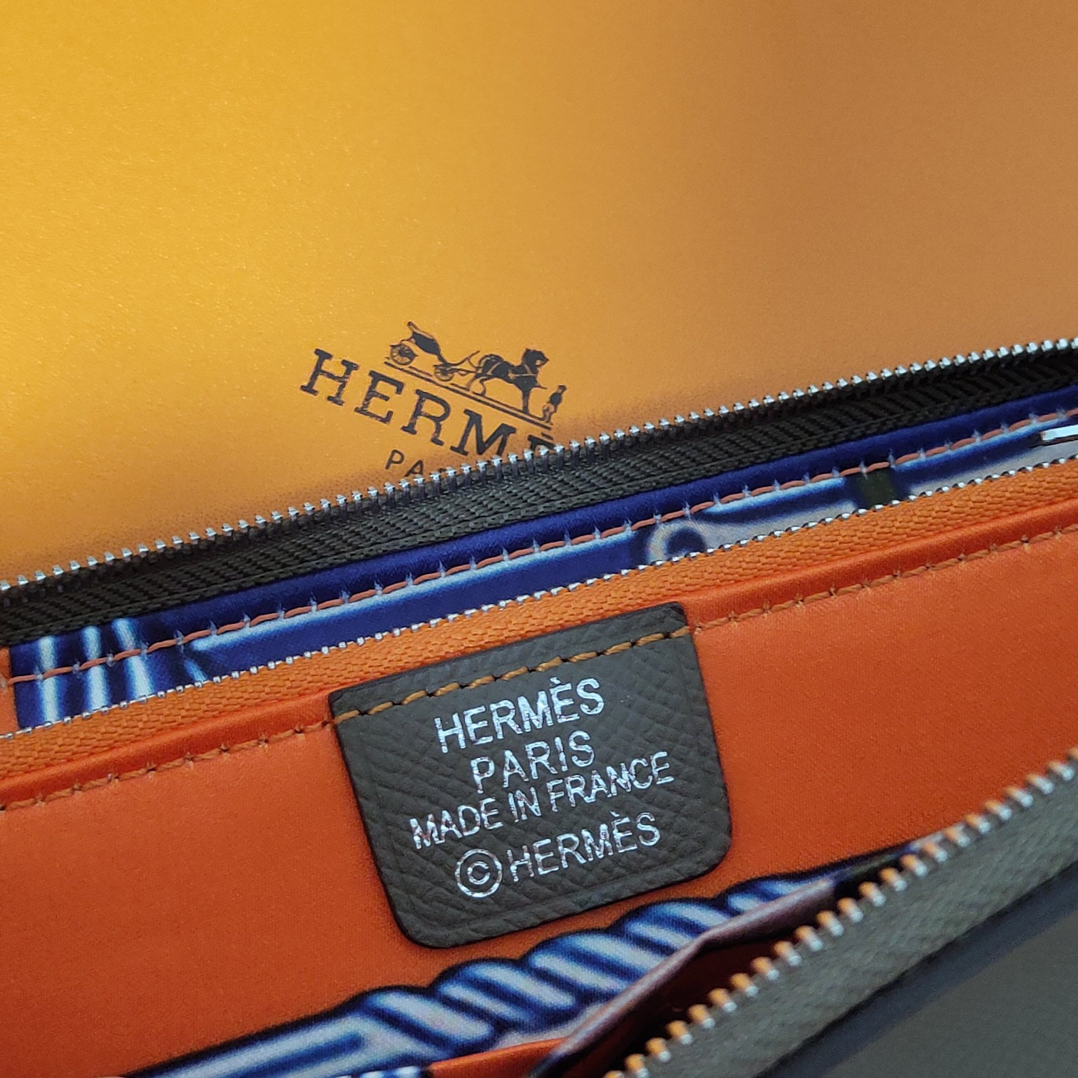 H**mes long wallet 20x11cm