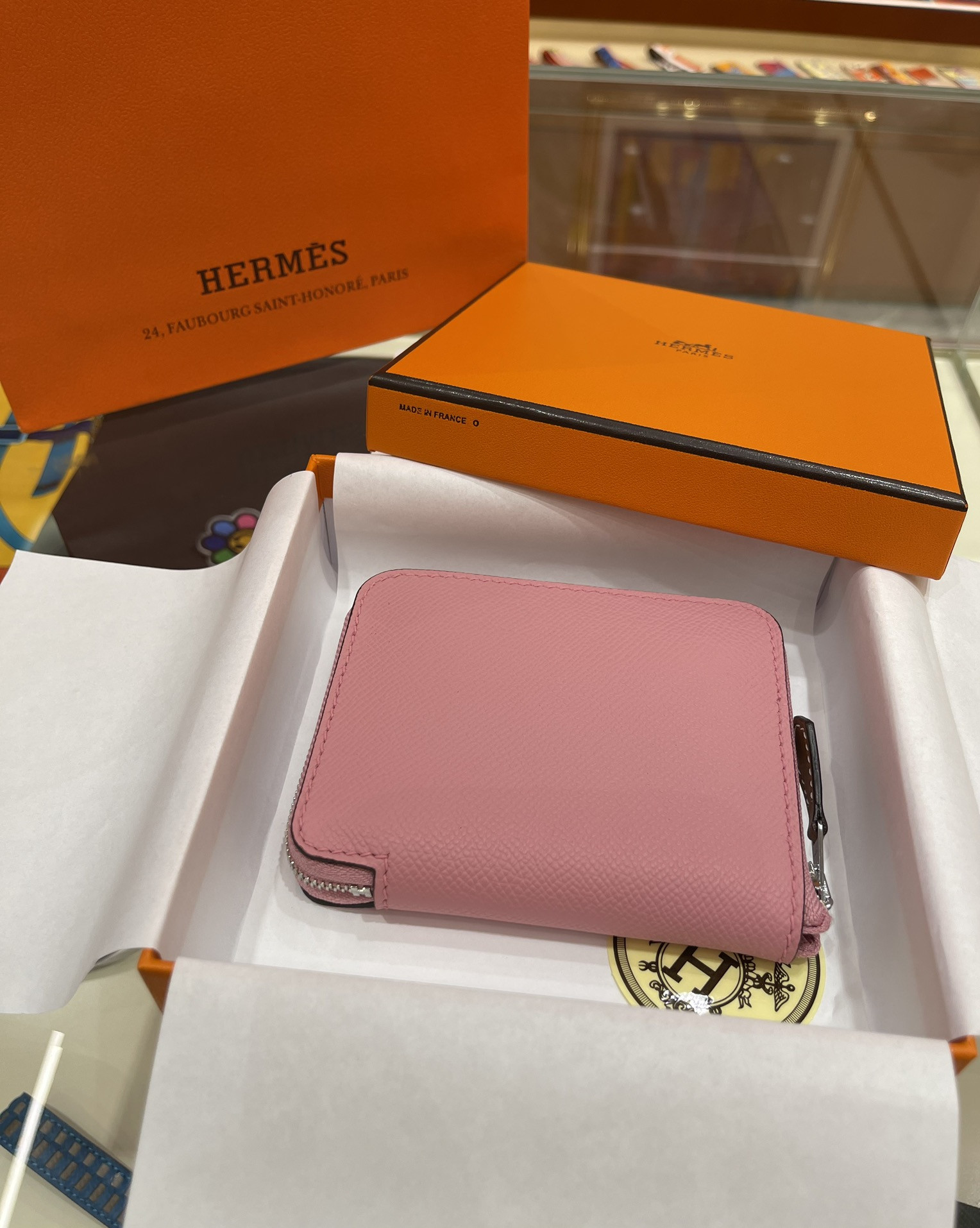 H**mes wallet 11.5x2x9.5cm