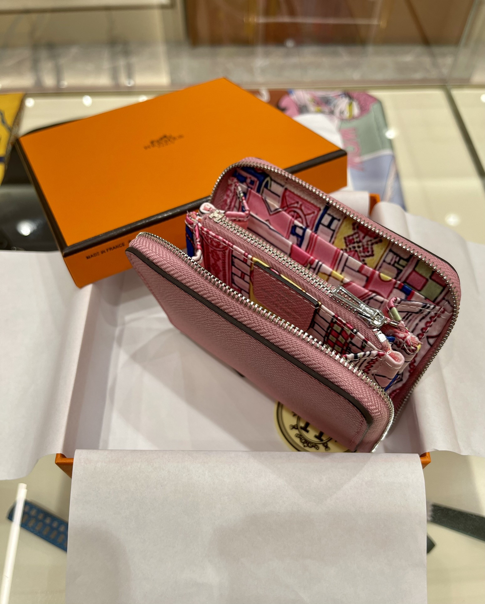 H**mes wallet 11.5x2x9.5cm