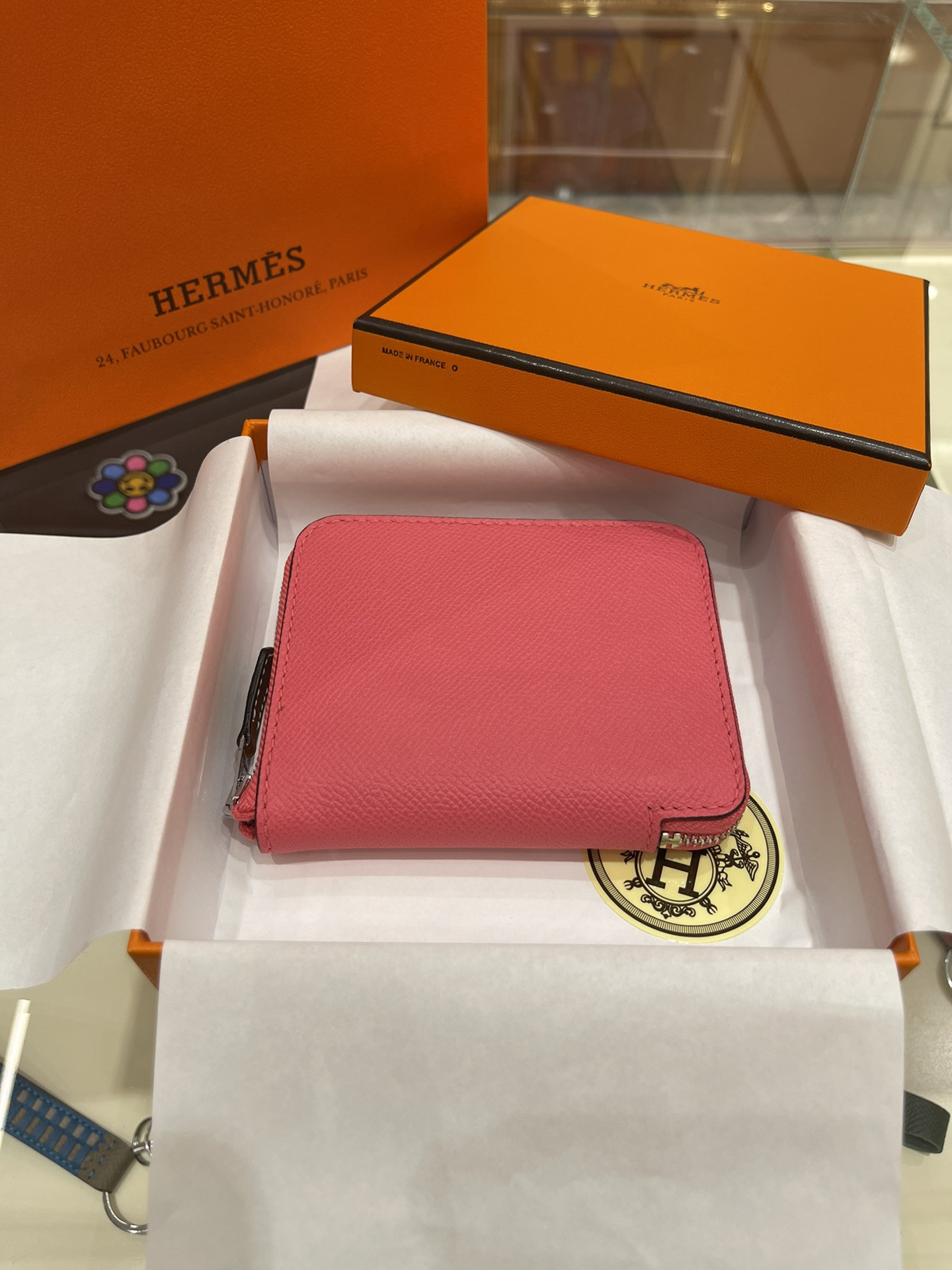 H**mes wallet 11.5x2x9.5cm