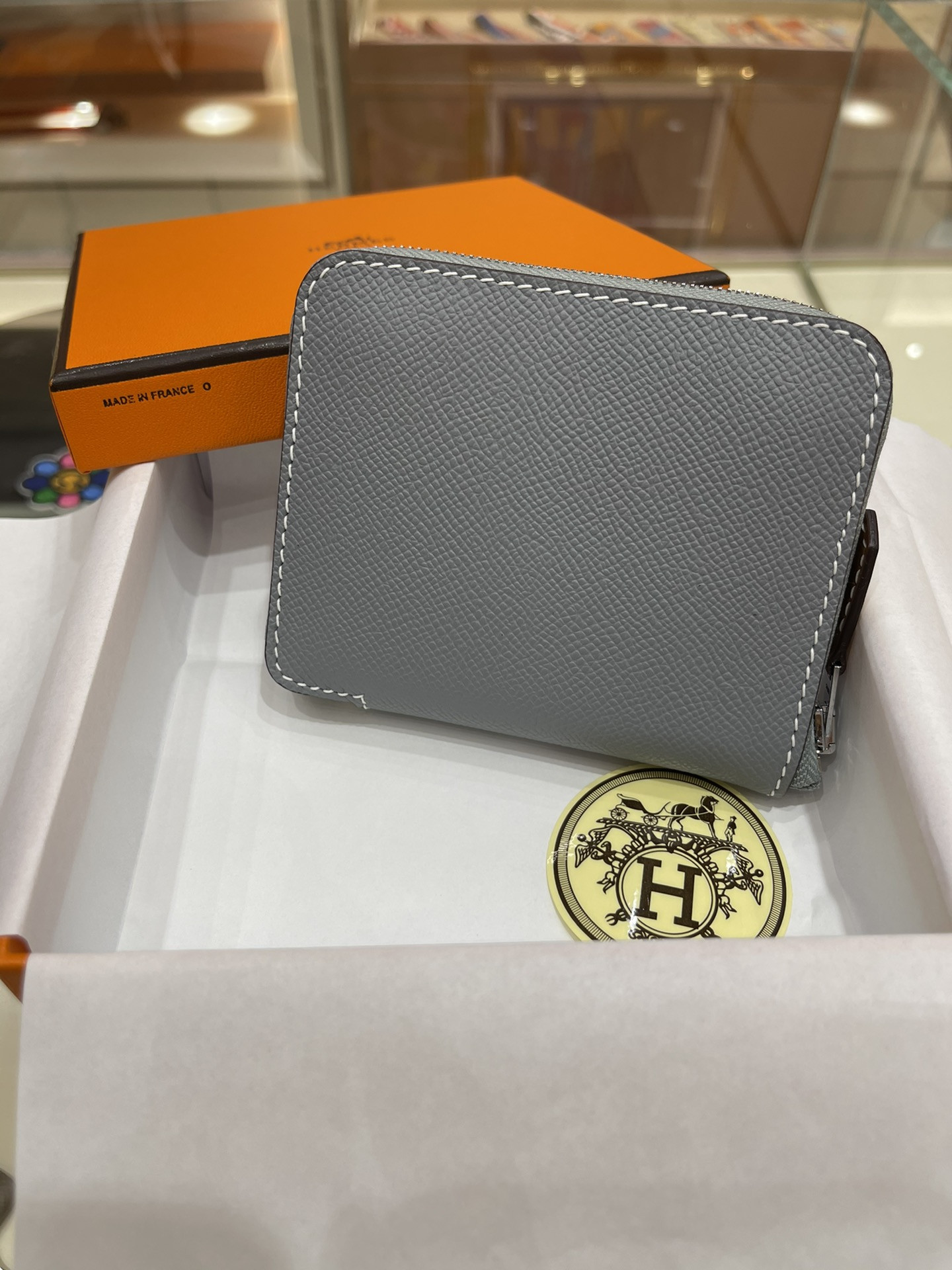 H**mes wallet 11.5x2x9.5cm