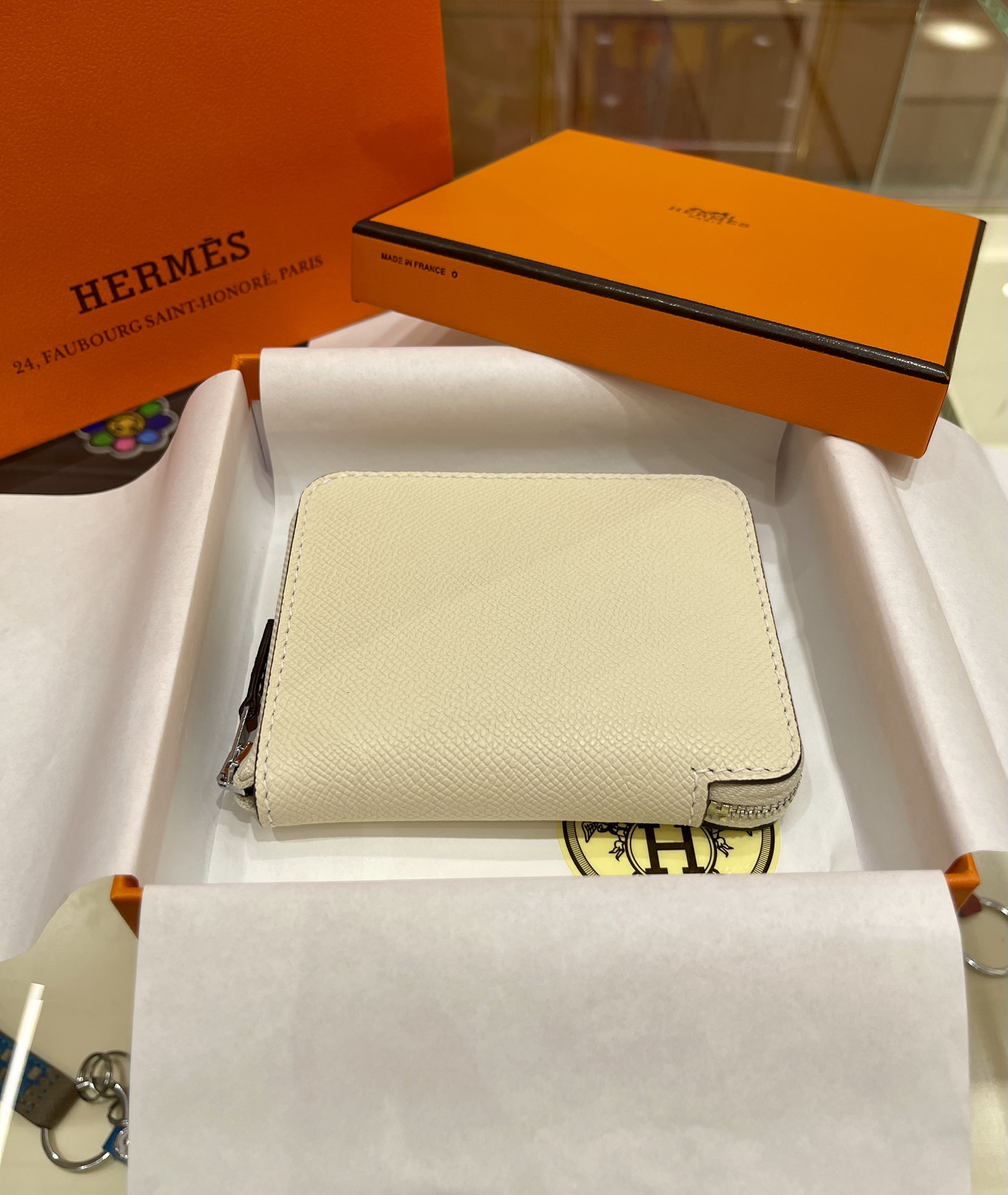 H**mes wallet 11.5x2x9.5cm