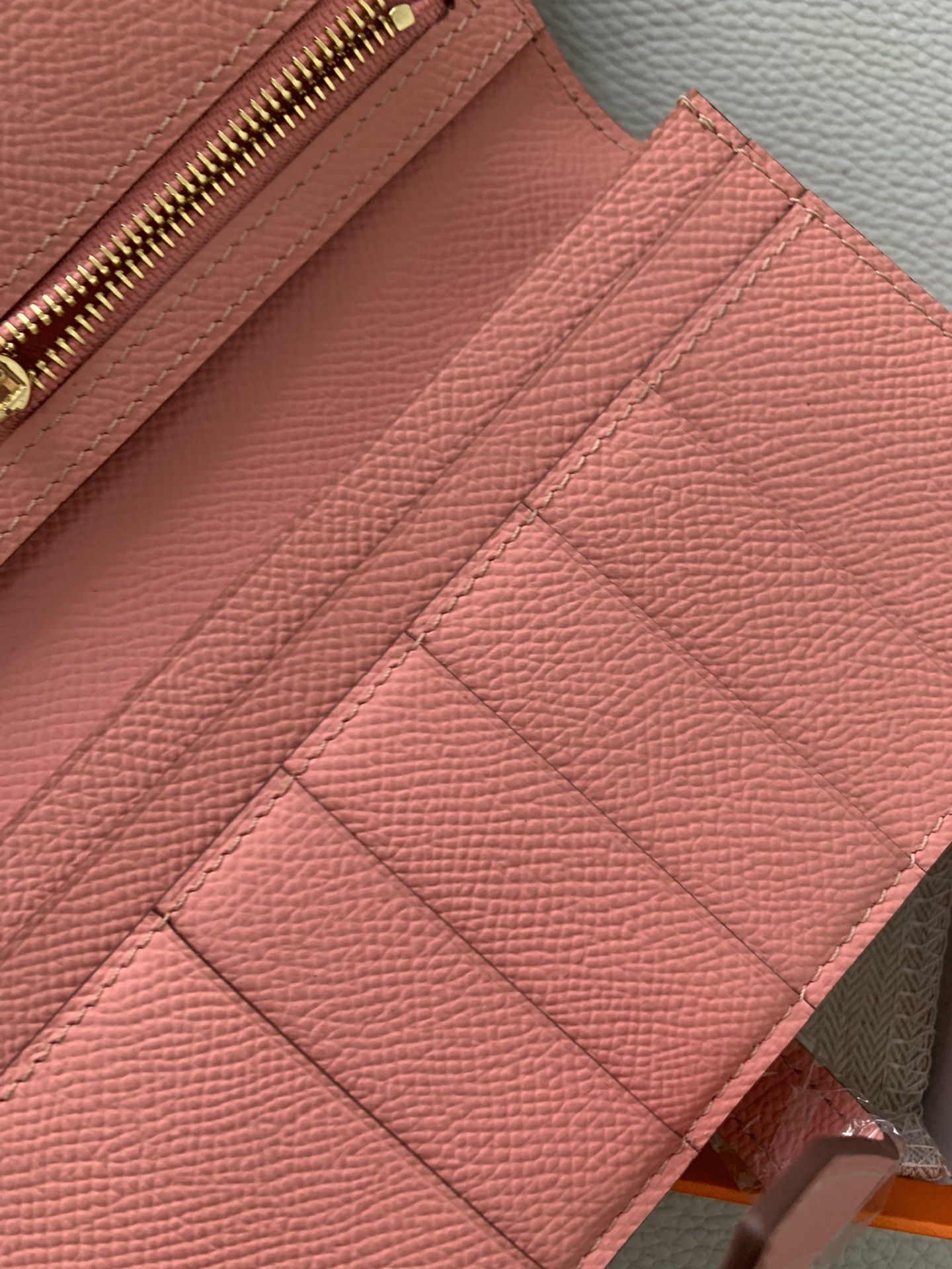 H**mes long wallet 17.5x9.5cm