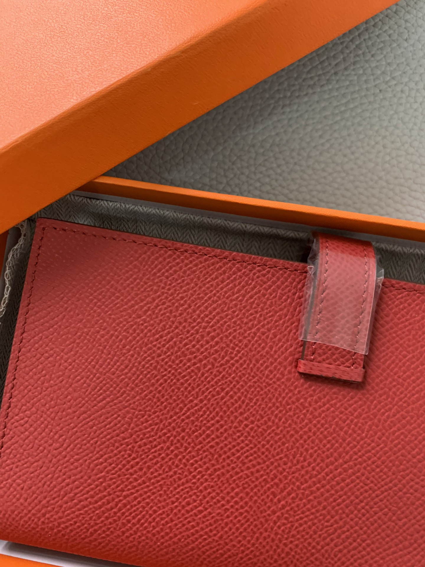 H**mes long wallet 17.5x9.5cm