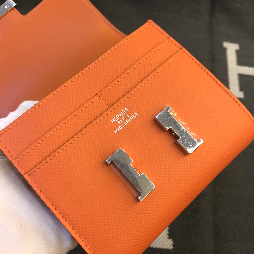H**mes wallet 13x12cm