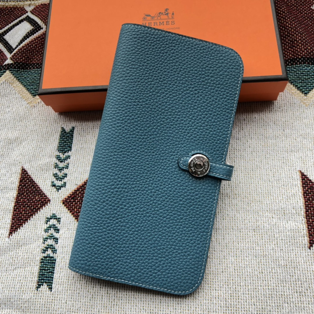 H**mes dogon duo wallet