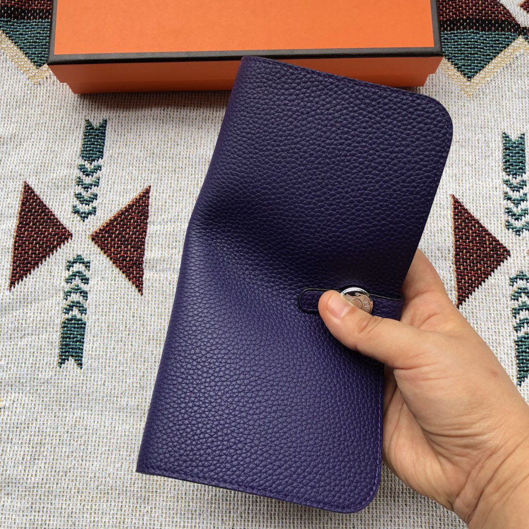 H**mes dogon duo wallet