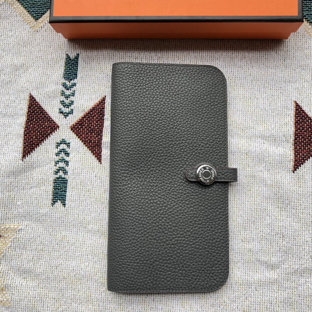 H**mes dogon duo wallet