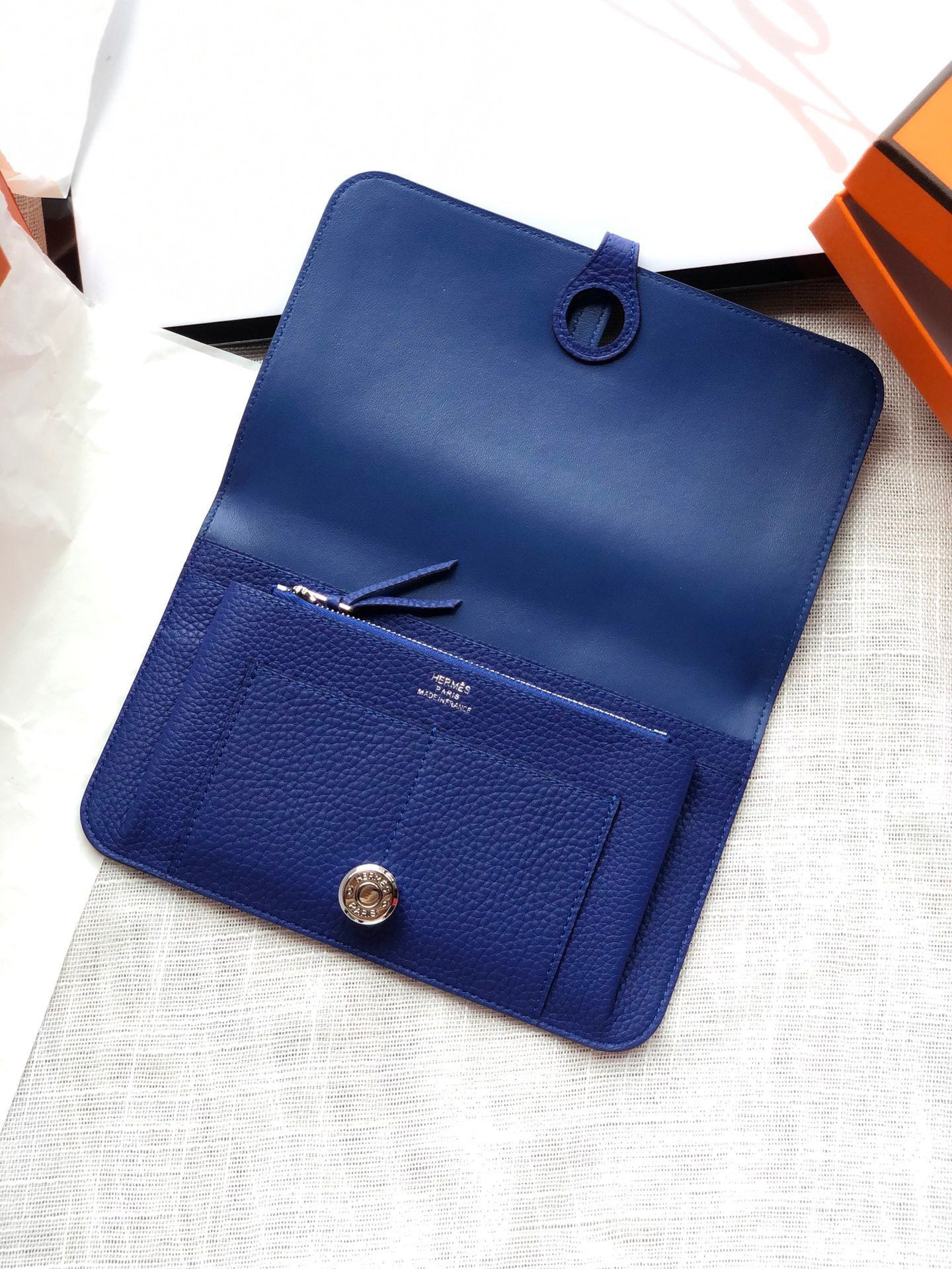 H**mes dogon duo wallet 20.1cm