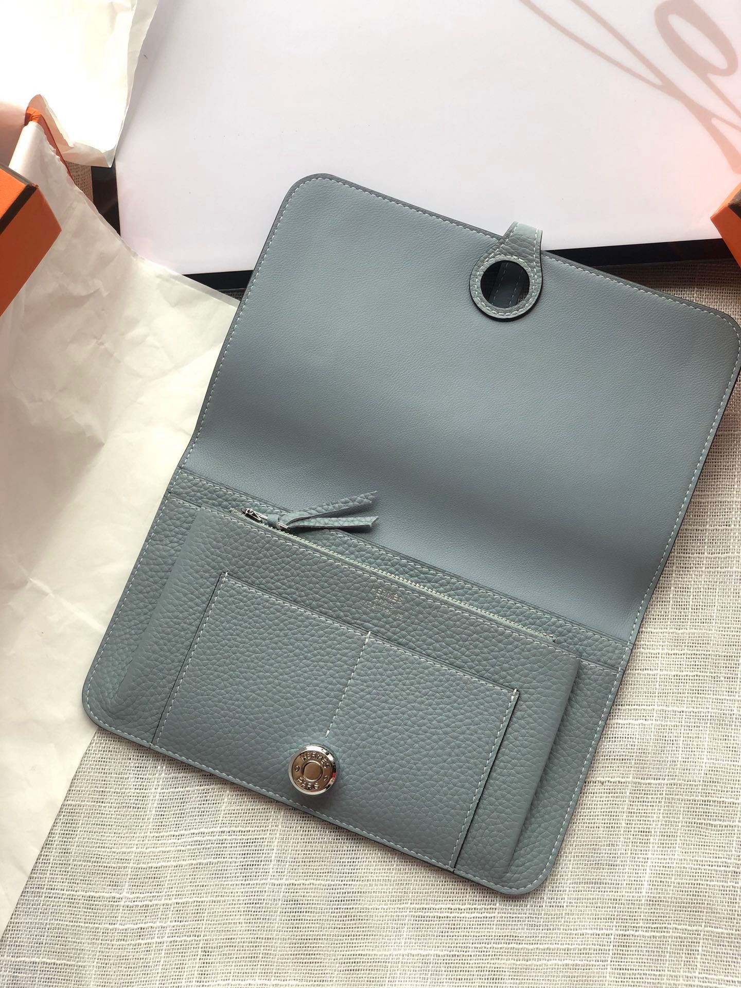 H**mes dogon duo wallet 20.1cm