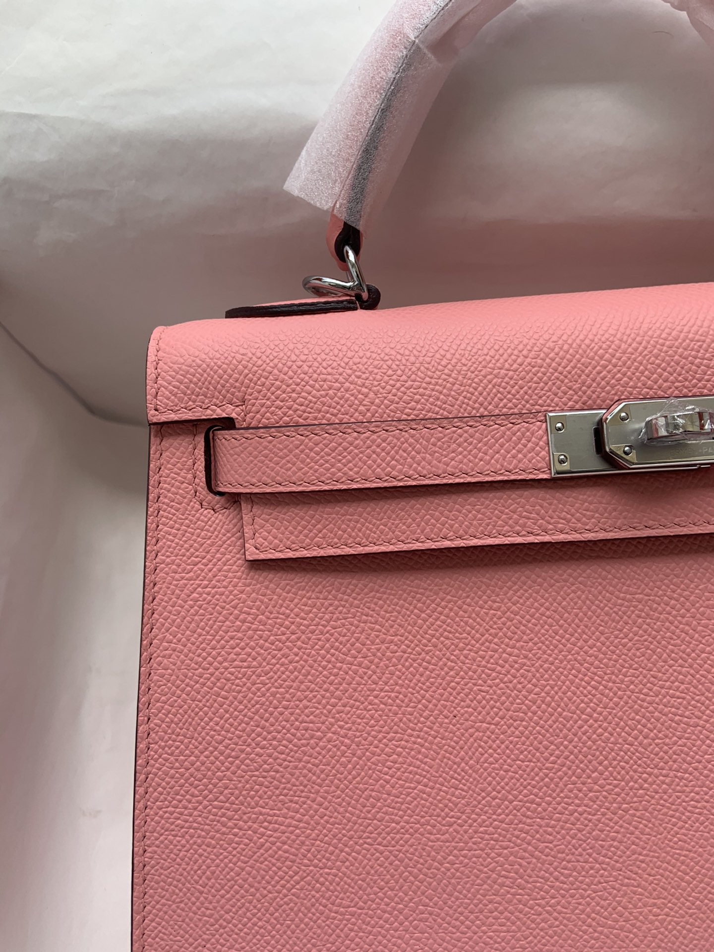 H**mes kelly silver-tone hardware 25 28
