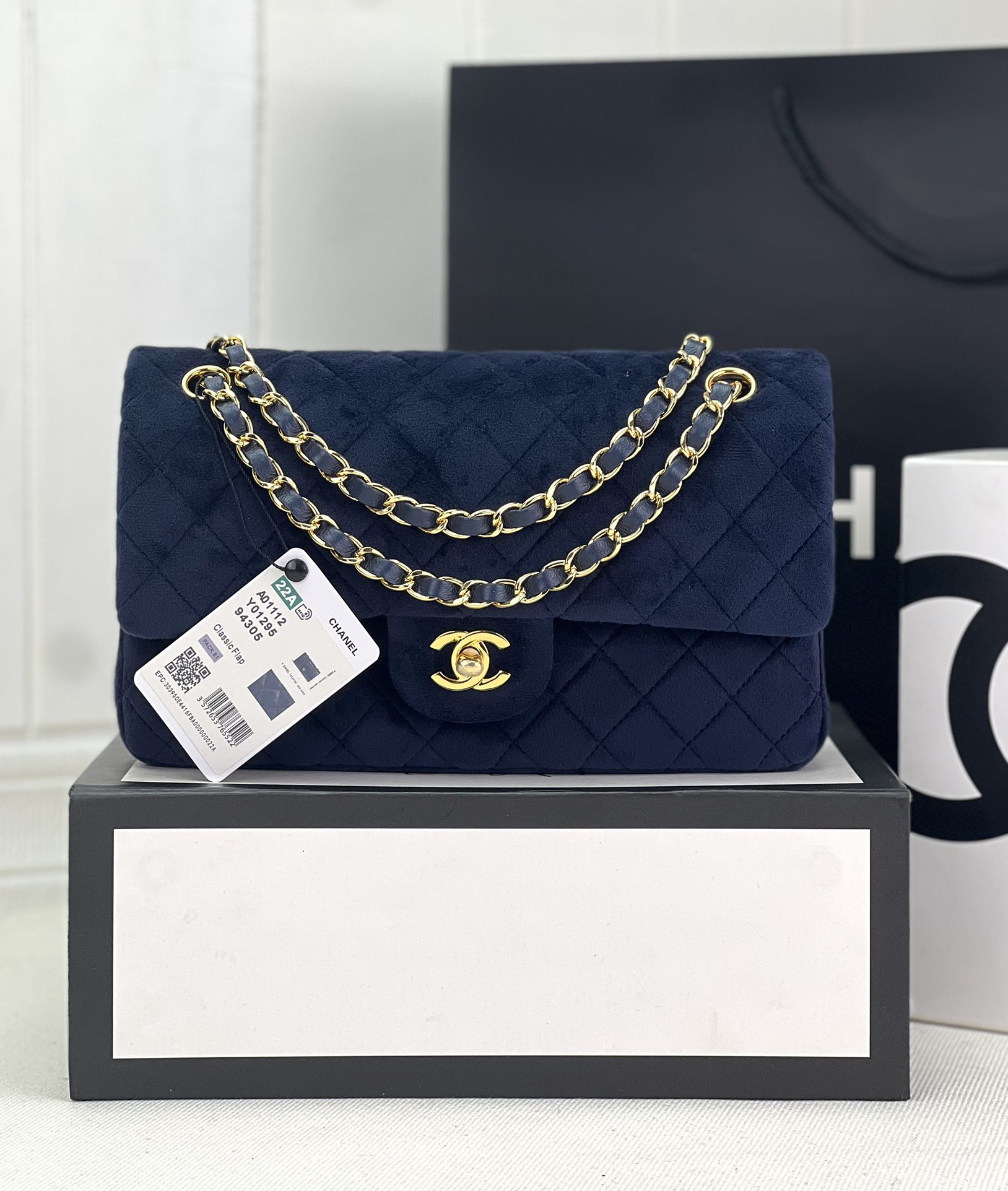 Ch*el classic flap bag 25cm