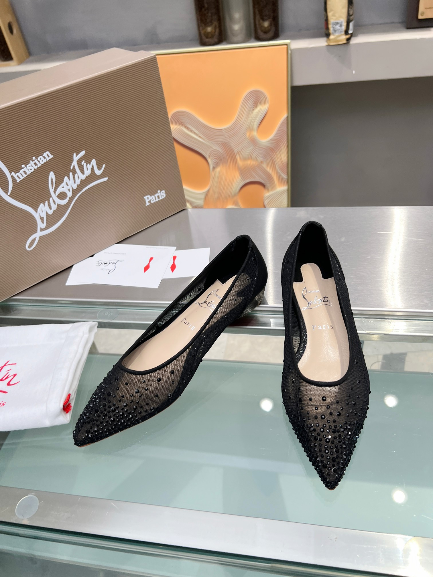 ua ch**an louboutin cl red-botT0m shoes