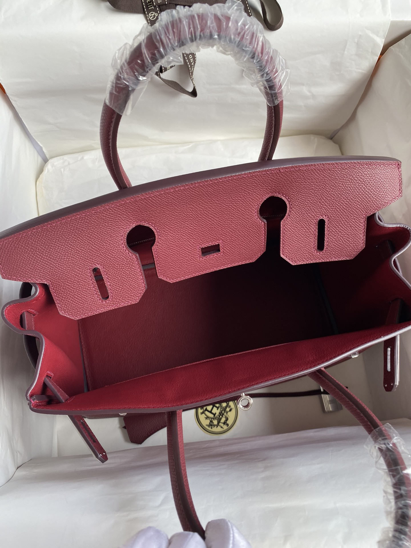 H**mes birkin silver 25 30 35