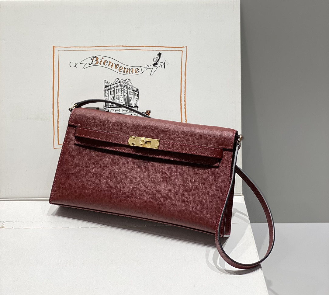 H**mes kelly elan epsom16x27.8x4cm