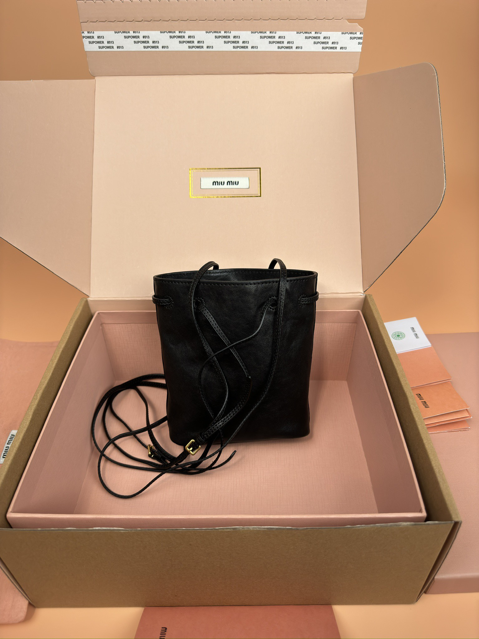 M1v M1v nappa leather mini bag  17x14x6cm