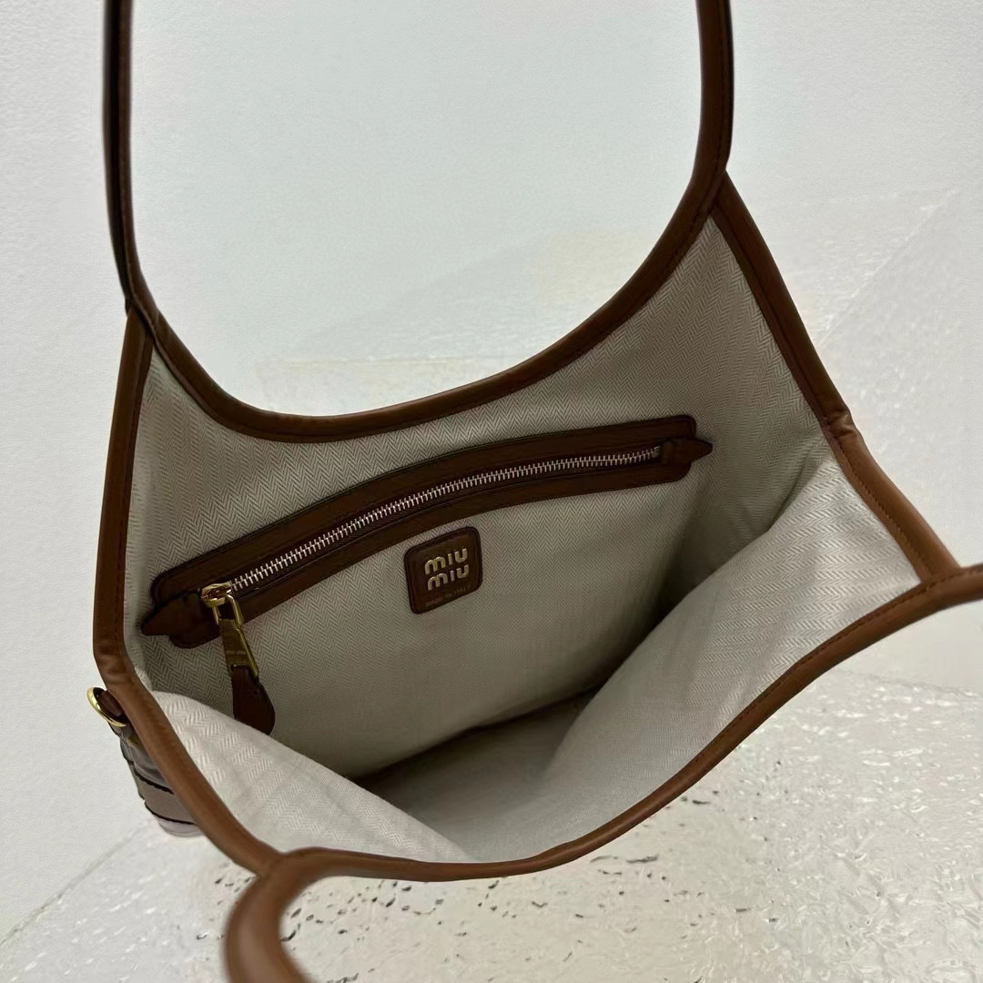 M1v M1v ivy leather patchwork bag 40x35cm