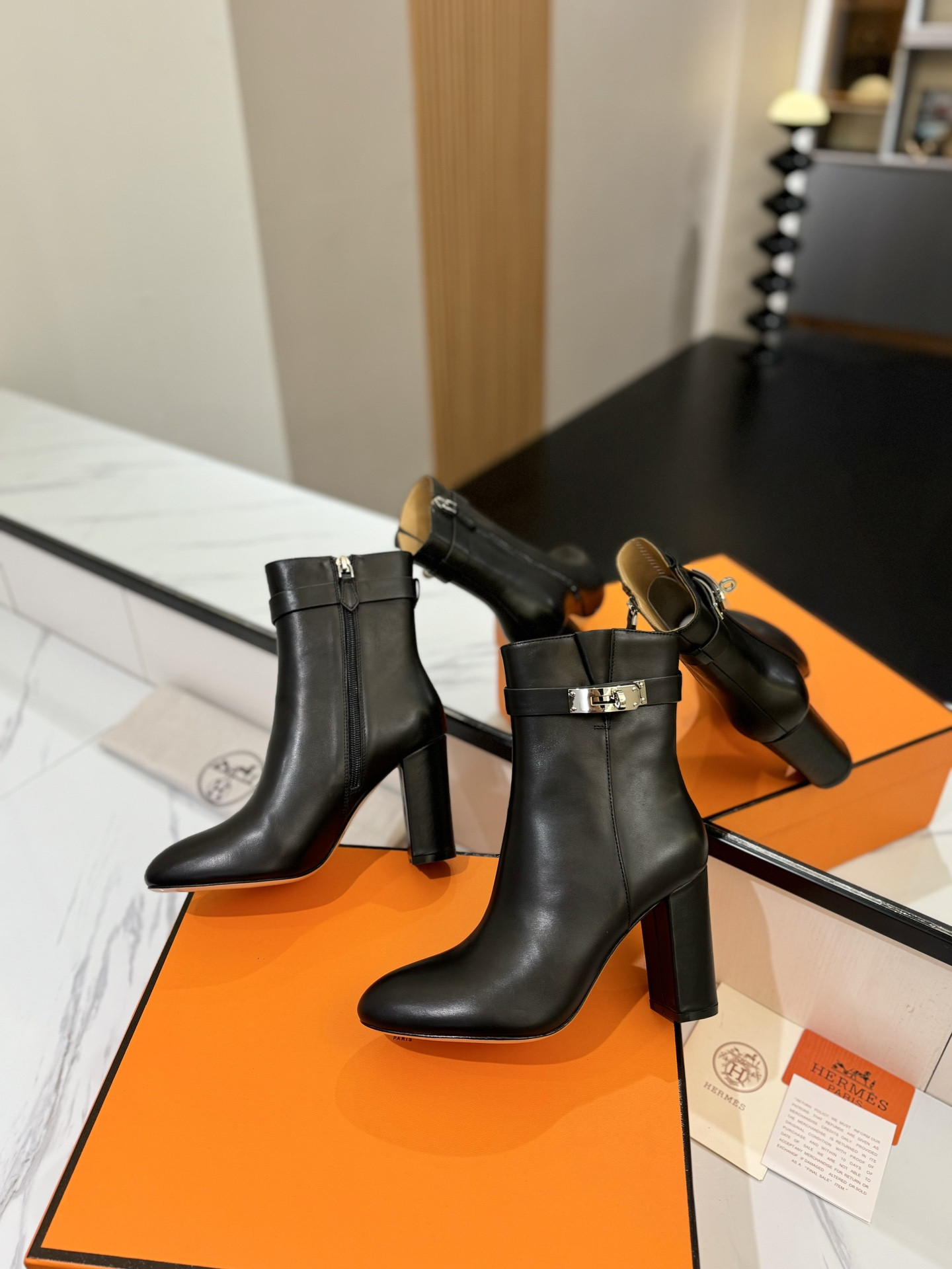 ua H**mes kelly jumping boots