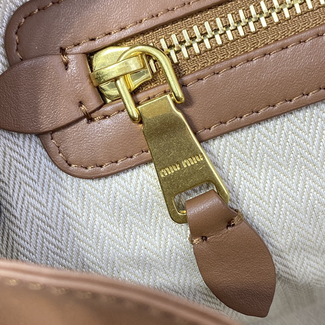 M1v M1v leather patchwork beau bag 23x34x10cm