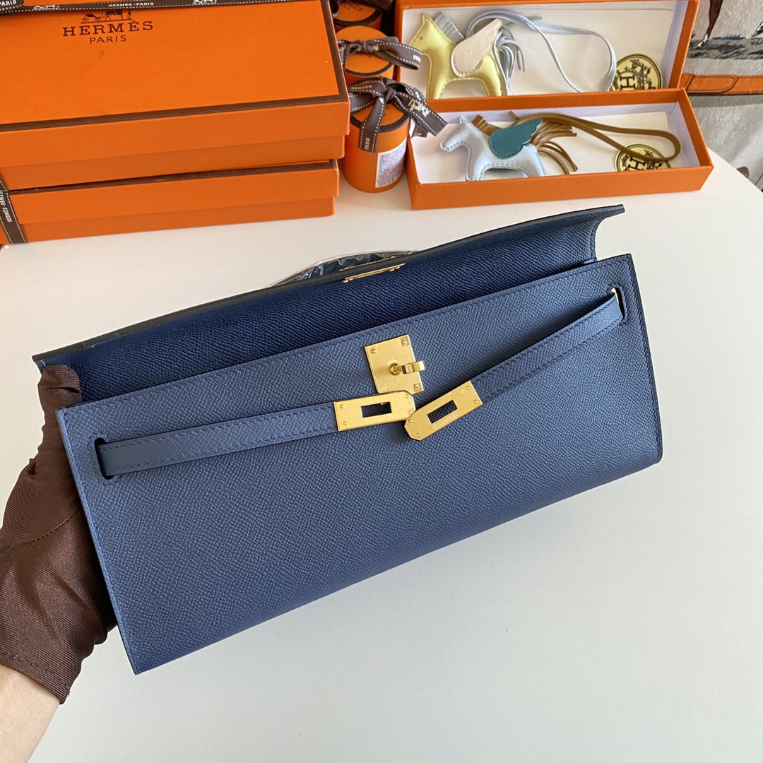 H**mes kelly cut 31cm epsom leather