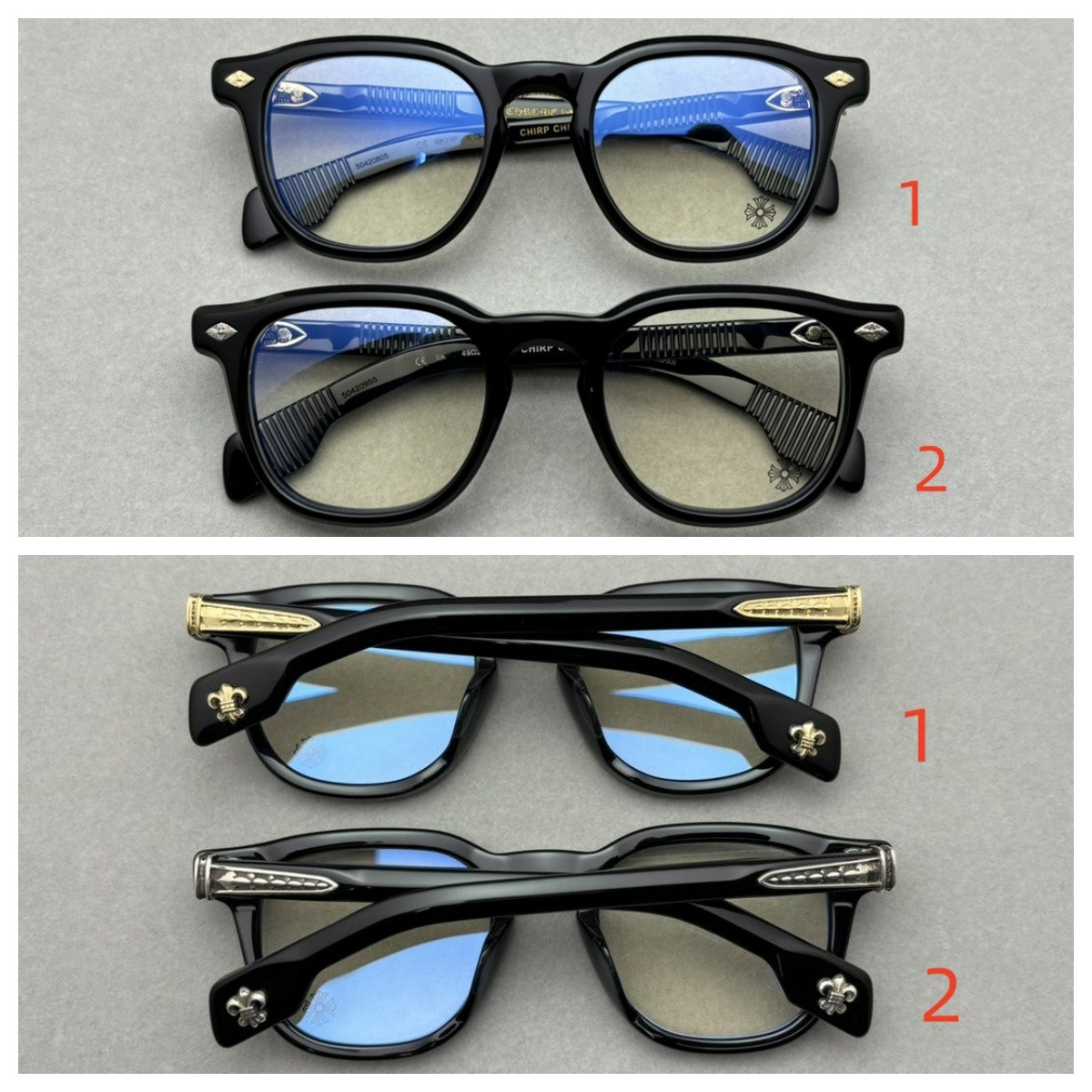 Ch**me He**ts glasses bkgp 49-23-141