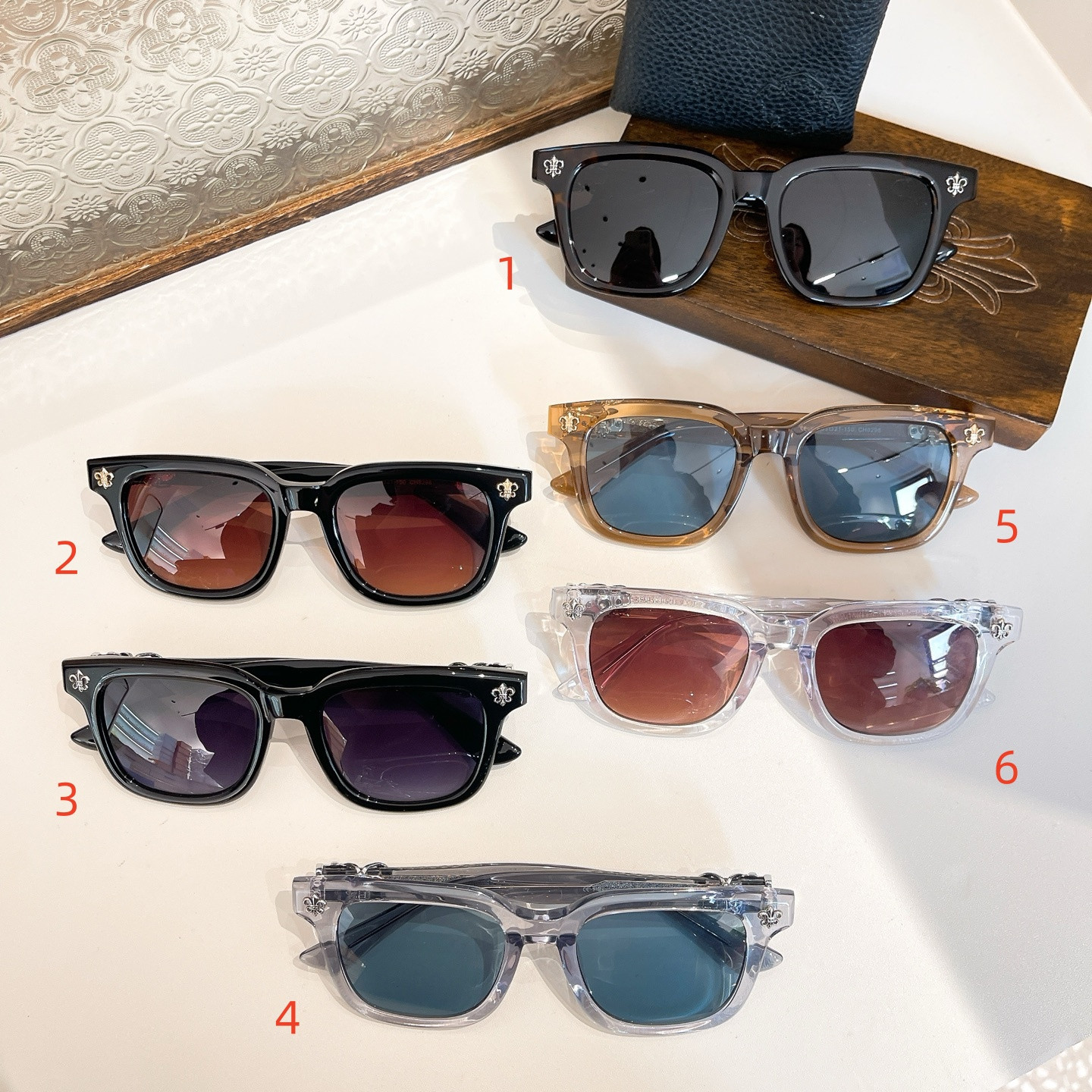 Ch**me He**ts glasses ch8298 53-21-150