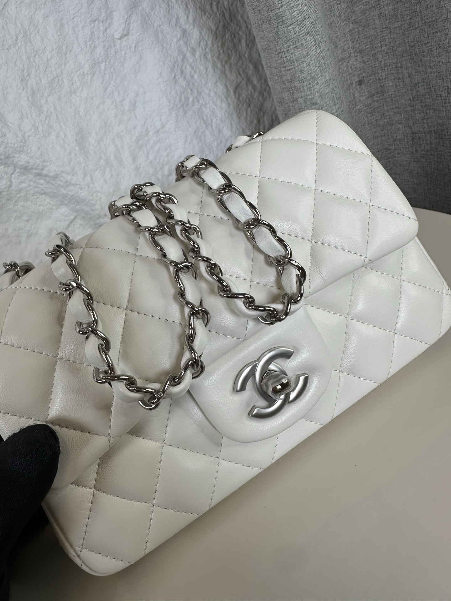 Ch*el mini flap bag 20x12x6cm