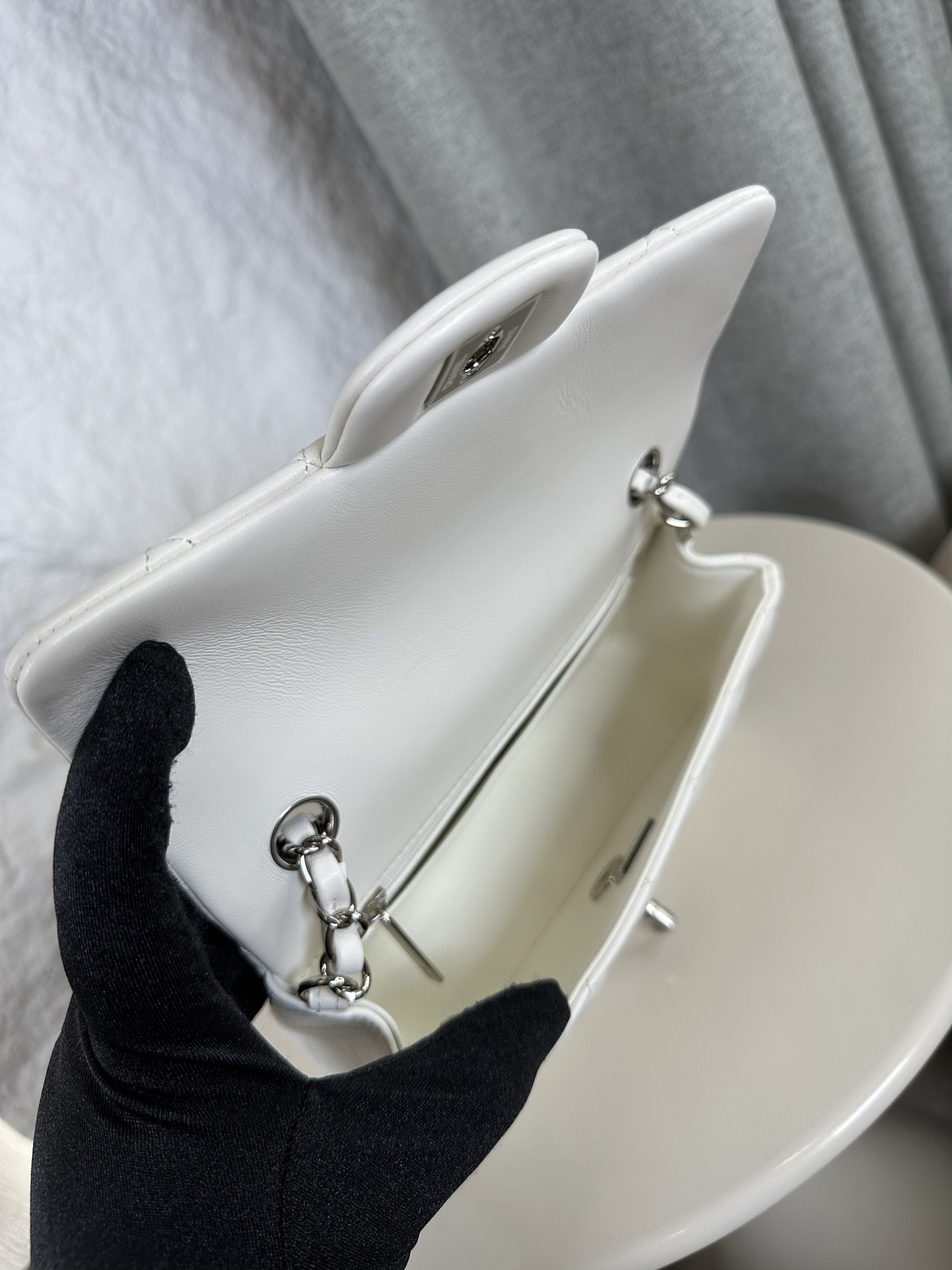 Ch*el mini flap bag 20x12x6cm